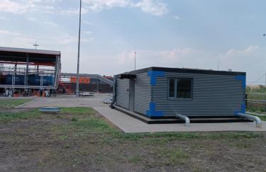 Очистное сооружение ливневых стоков - "СВИРЬ-12БМ" и установка обезжелезивания питьевой воды "САНФЕР"